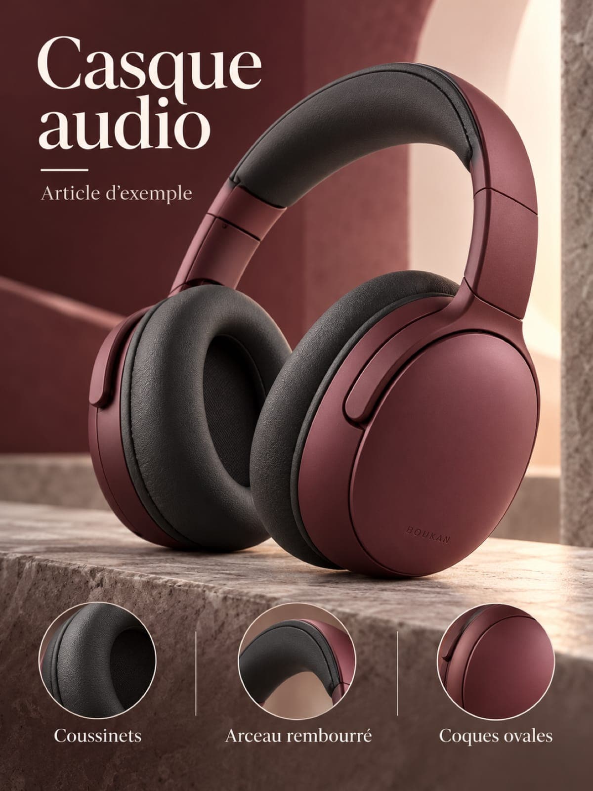 Casque audio, Zouti — Tamara Taylor en Boukan Market